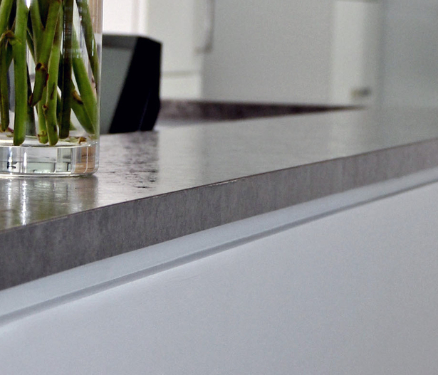 Countertop/reveal detail photograph