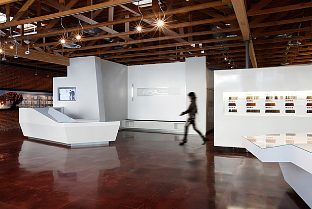reception desk and waiting area