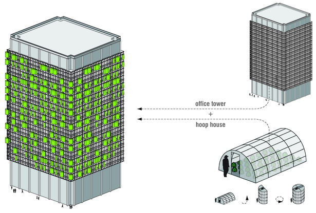 Window Module as Hybrid of Two Common Types