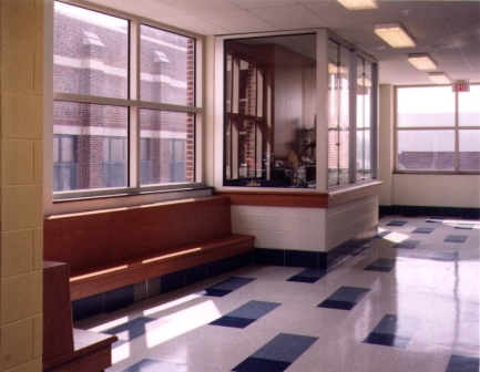 Corridor - Designed for maximum amount of natural light.