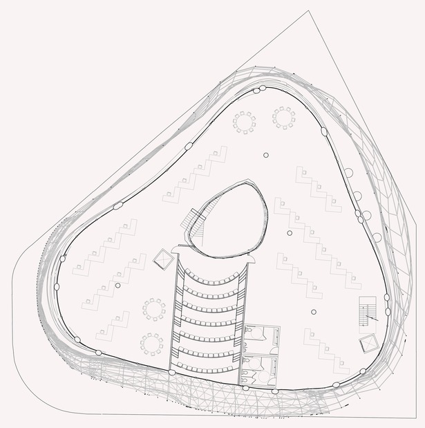 Floor Plan from 6th Floor with Screening Room