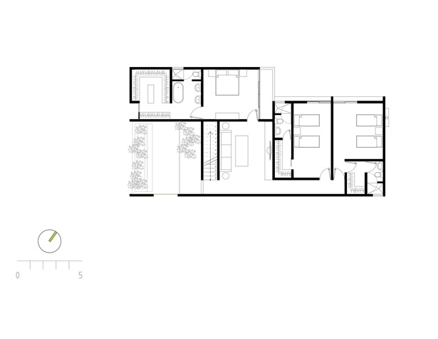Floor plan of house 3