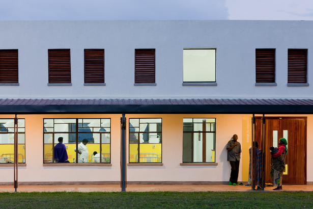 View of the pediatric ward.