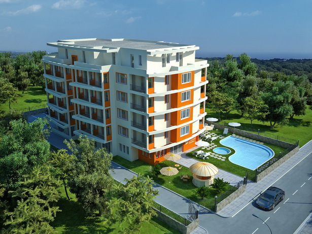 Complex of Holiday Apartments Abelia Residence - visualization