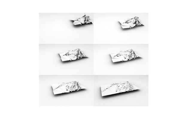 Simulation of the forces in water