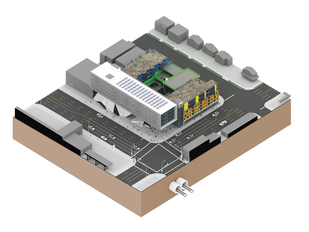 Site Axonometric