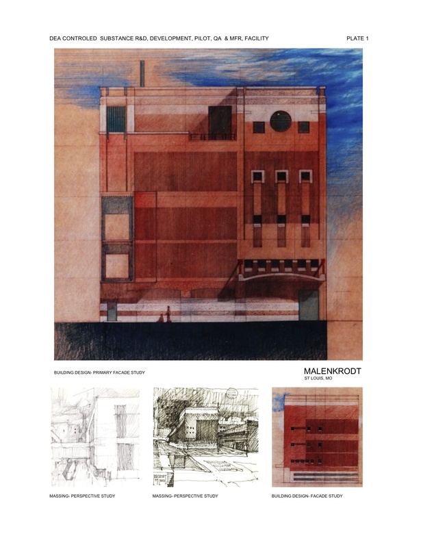 Malenkrodt Controled Substance Process Facility- Design