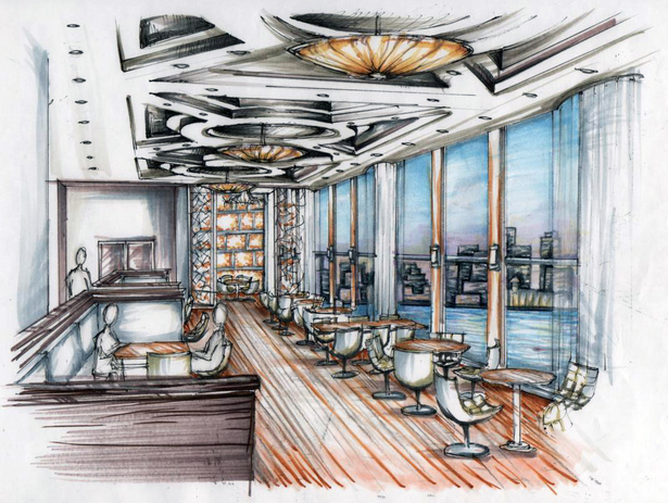 Hotel restaurant