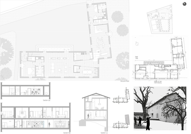 Ground Floor and Sections