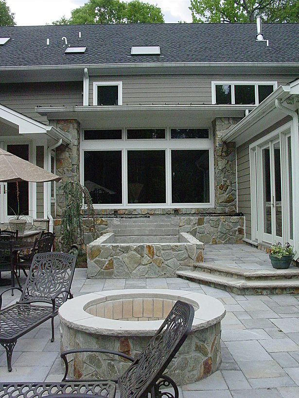 Rear Patio