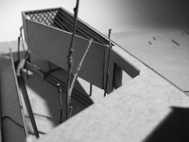 final model + view from back looking into garden