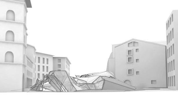 Entry Elevation from Vicolo della Moretta
