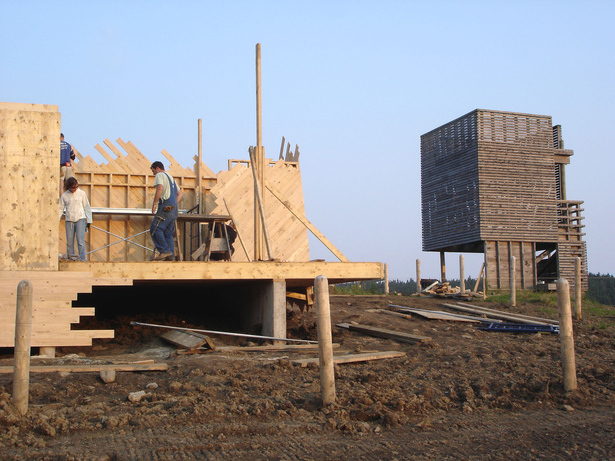 West Porch Cantilever