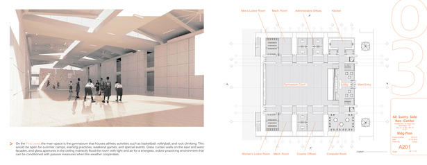 Gymnasium / 1st Level Plan