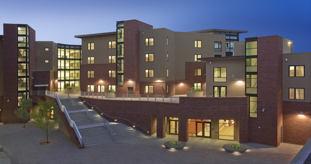 CSU Chico Sutter Hall Residence Complex, Chico CA, LEED-NC Gold