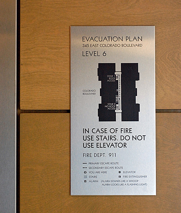 Evacuation Map