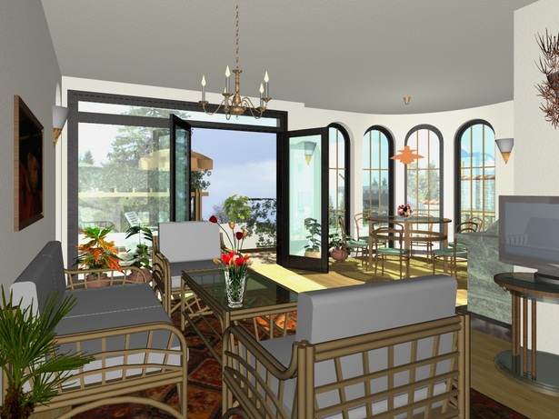 Private House Villa Kalina - visualization interior