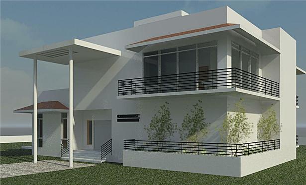 Club house entrance