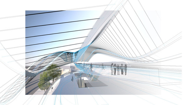 Diridon Station High Speed Rail, San Jose (Perkins+Will) 