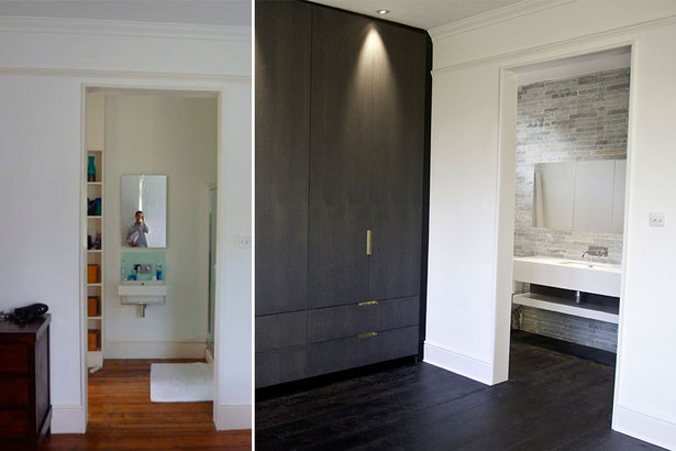 before / after