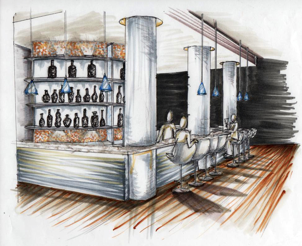 Hotel bar