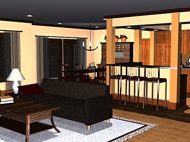 3D Model, Interior, Arlington Crossing