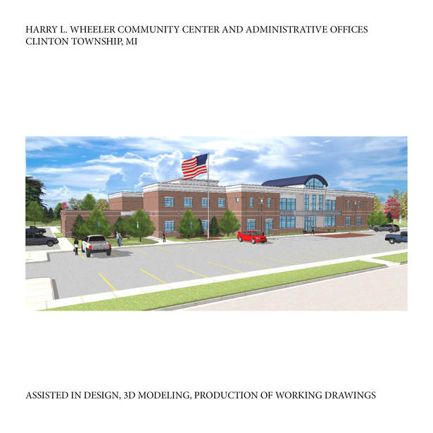 Administrative Building for L'Anse Creuse Public Schools, This project is Built. 