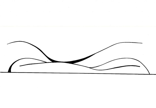 Synthesis Drawing 1; hand-drafted