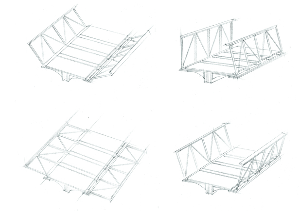 Unfolding Bridge Sketch