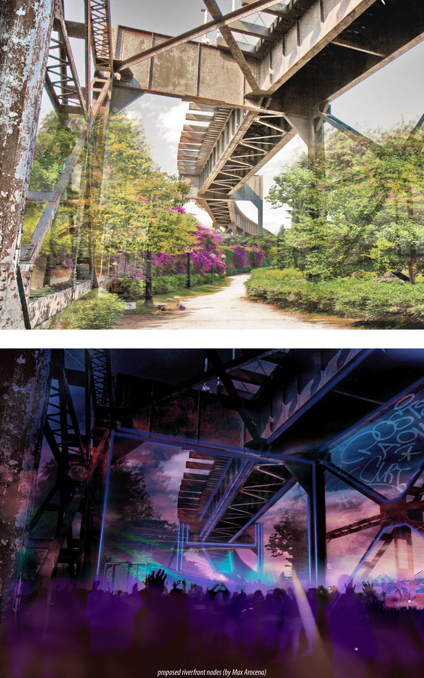 proposed riverfront node for ZONE 1 (by MAX AROCENA)