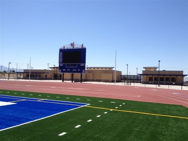 Entry and Scoreboard of BHS New Athletic Complex