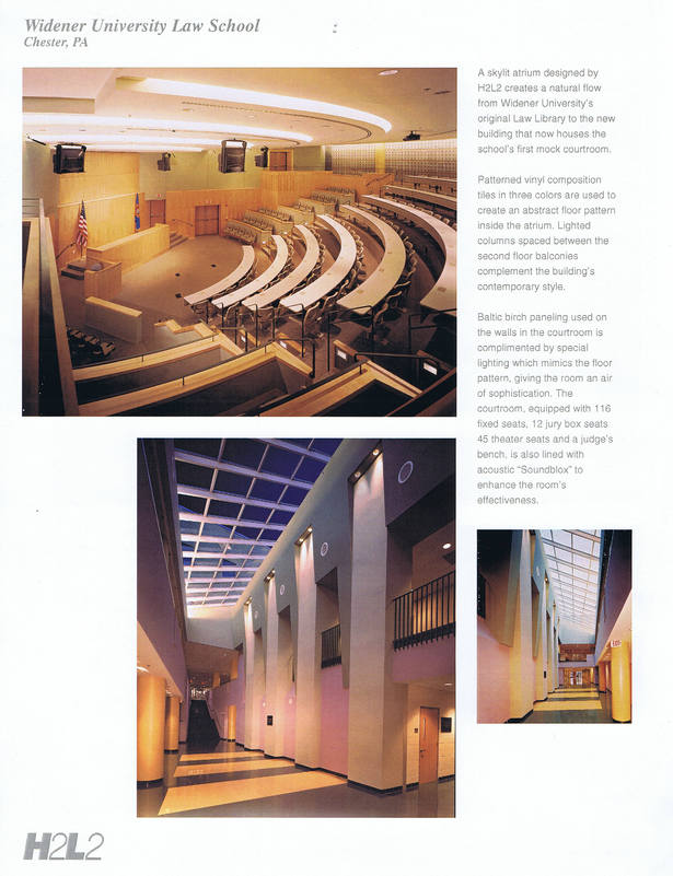 Moot Court Room and Atrium