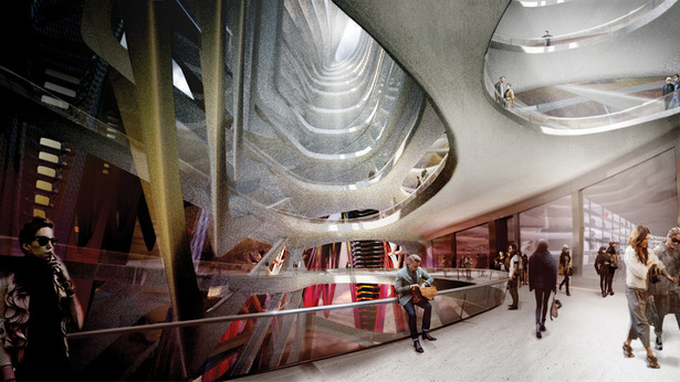 Atrium view within groundscraper type 02