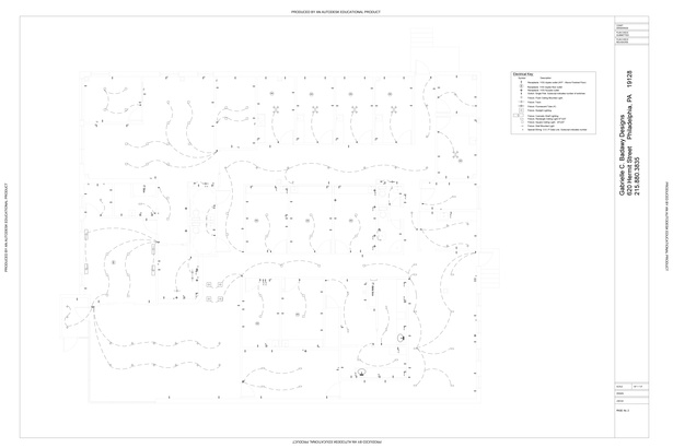 24x36 Electrical Plan