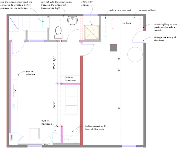 proposed floor plan