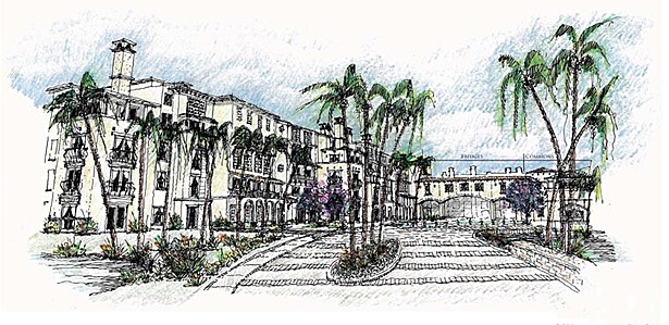 Perspective sketch