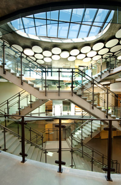 Westmont College Winter Hall Atrium Staircase