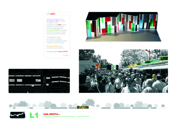 COMPETITION_City Hall´s Pavilion at Madrid Book Fair 2008