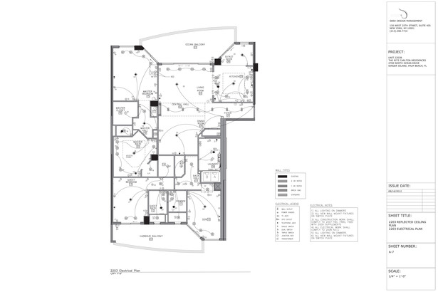 Electrical Plan and Key