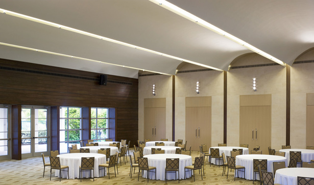 View of renovated Social Hall