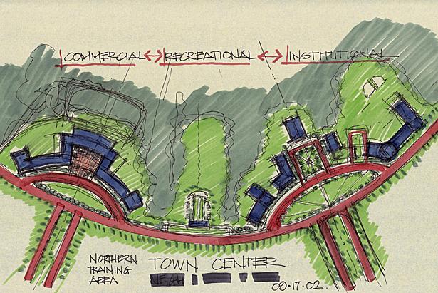 Early conceptual sketches.
