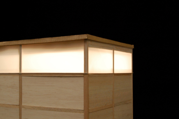 Corner lit up