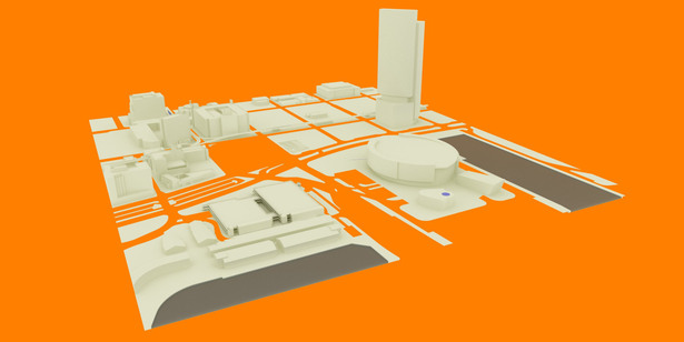 Project context 3D model