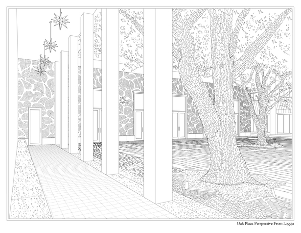 Oak Plaza Perspective