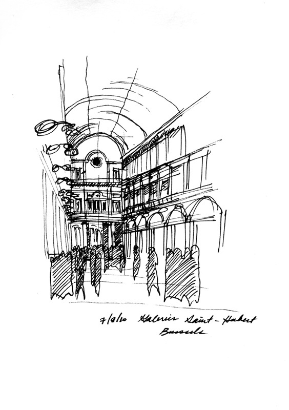 Galleries Saint Hubert, Brussels