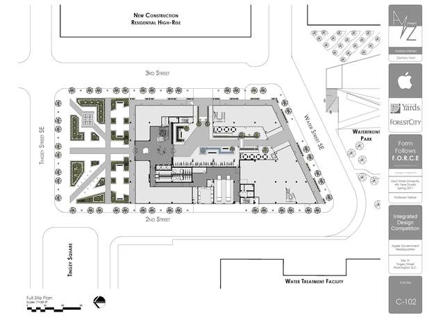 Site Plan w/ First Floor