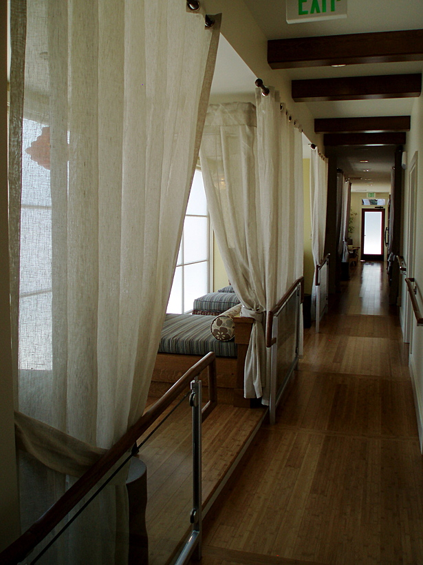Lounge area at Sano Spa