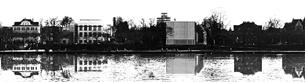 View from across the River Main - Frankfurt's 