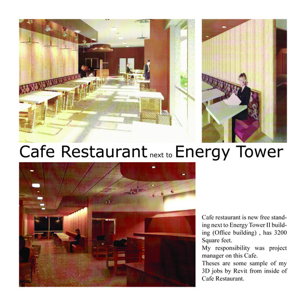 Cafe Restaurant - interior view
