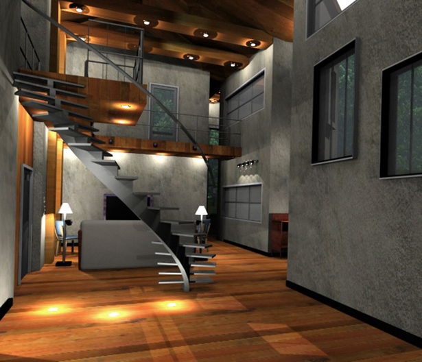 Interior House Rendering